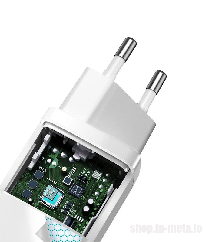 Fast Charger GAN USB/USB-C 65W for Apple iPhone, iPad, Macbook.