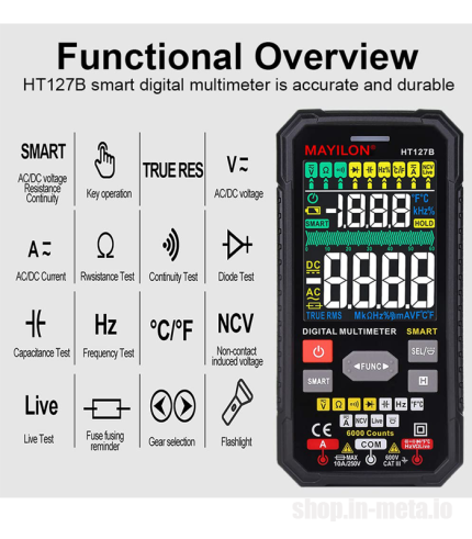 Мультиметр MAYILON HT127B Multimeter