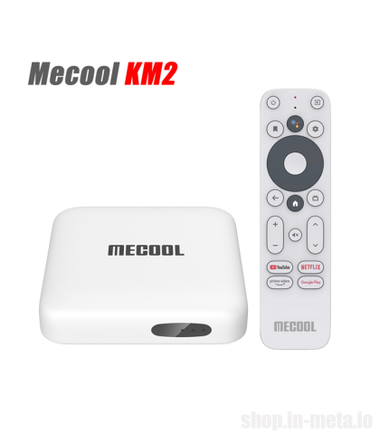 Умная ТВ приставка MECOOL KM2 Smart TV Box Android BT4.2