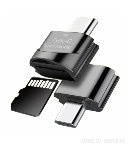 USB-C to Micro SD TF USB 3.0 OTG Mini Card Reader, Adapter