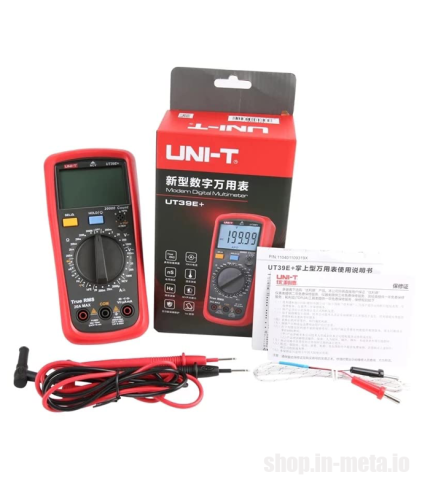 Мультиметр UNI-T UT39A+ DC 1000V, AC 750V Multimeter