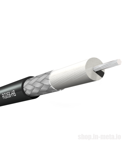 Cable RG-58 (50 ohm) Coaxial, 1 meters