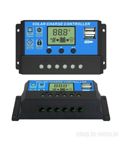 Solar Panel Controller 24V 12V DC 20A metamart