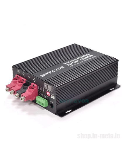 12V-12V 30A DC to DC Dual Input Battery Charger and MPPT metamart in-meta.io