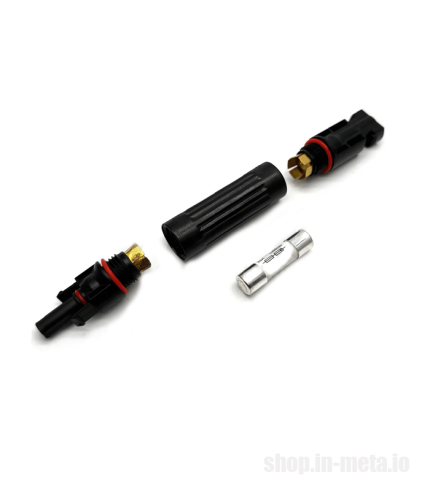 MC4 Fuse connector IP67 5A, 10A, 15A, 20A, 25A, 30A metamart shop.in-meta.io