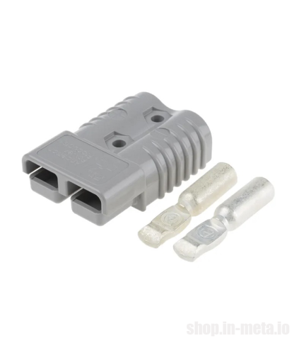 ANDERSON Style 350A Power Connector, Gray Male/Female metamart shop.in-meta.io