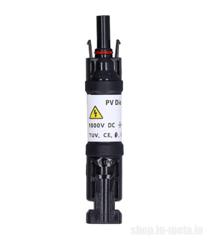 MC4 Diode IP67 Coupling Blocking Diode 10A, 15A, 20A, 25A, 30A metamart shop.in-meta.io